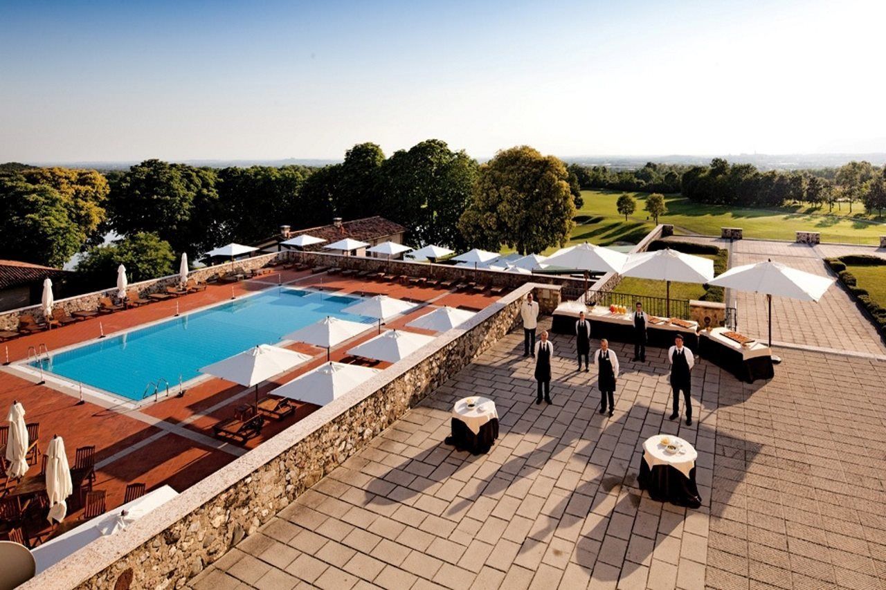 Qc Termegarda Spa & Golf Resort Calvagese Della Riviera Bagian luar foto